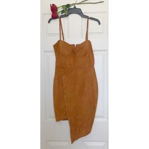 Whole Lotta Lovin' Dress Fashion Nova Camel Color